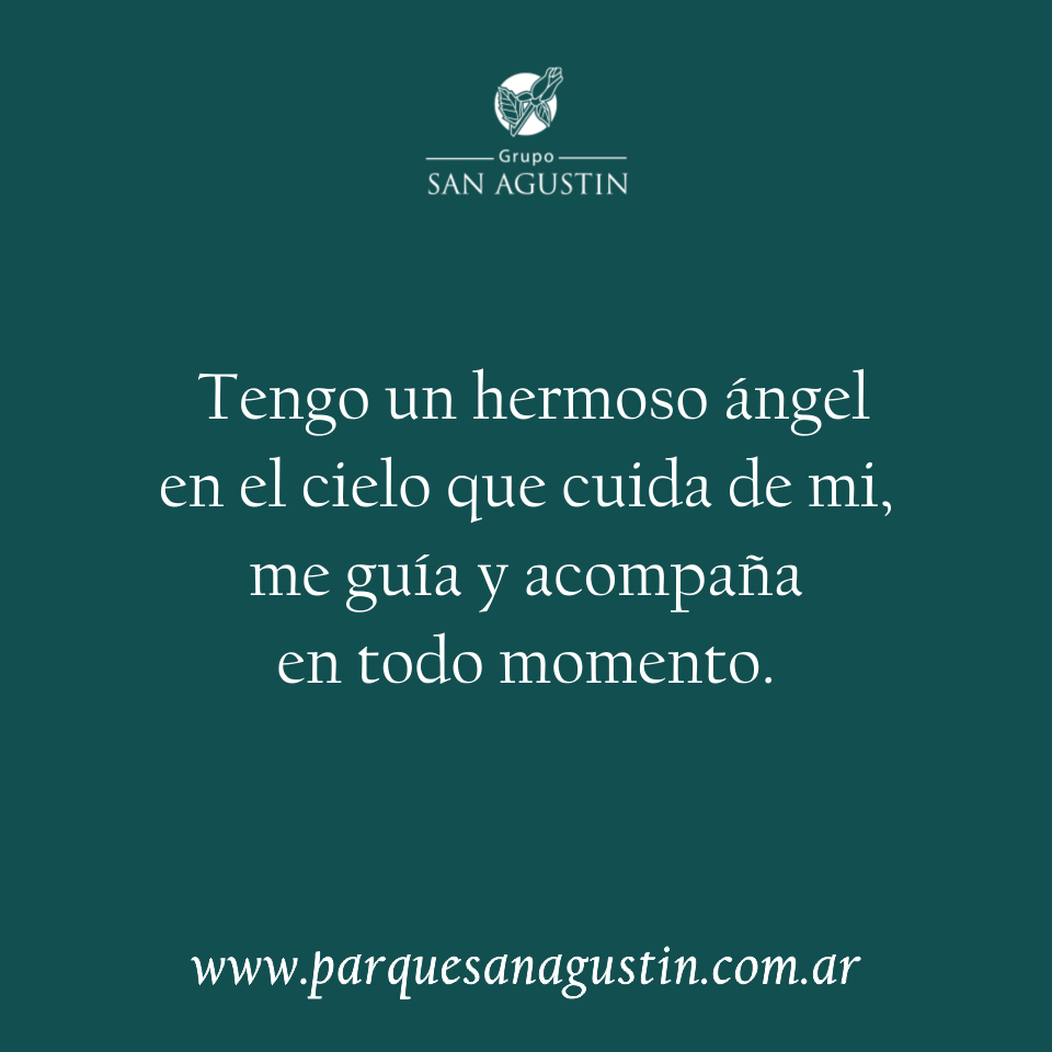 Tengo un hermoso ángel..